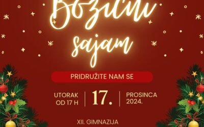 HUMANITARNI BOŽIĆNI SAJAM U XII. GIMNAZIJI