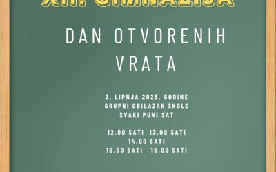 Dan otvorenih vrata u XII. gimnaziji
