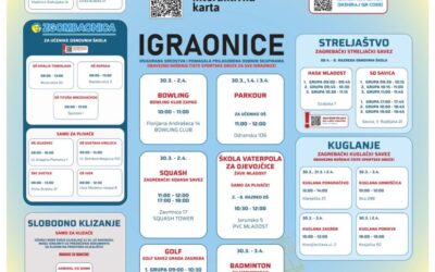 ODMORKO PROLJEĆE od 30. ožujka do 3. travnja 2026. godine